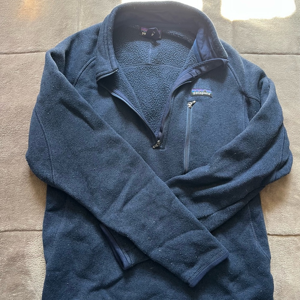 Patagonia Men's Navy Quaterzip